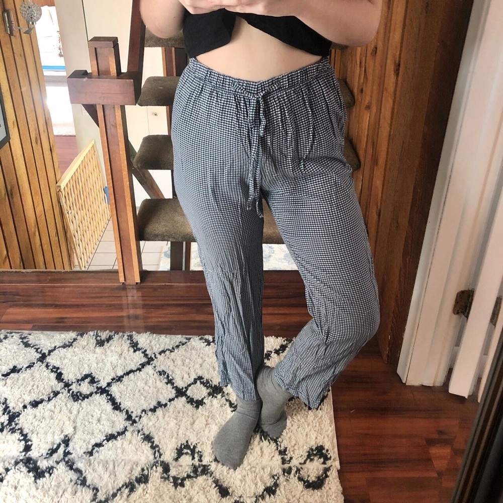American Apparel Checkered Pants
